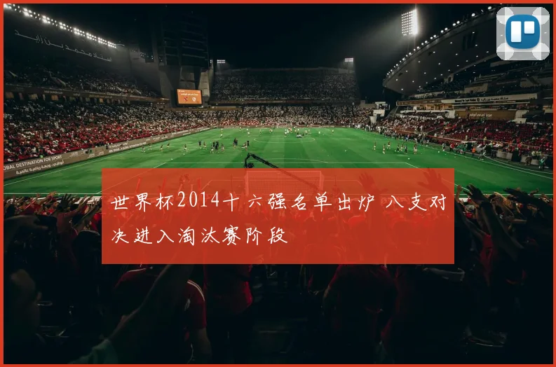 世界杯2014十六强名单出炉 八支对决进入淘汰赛阶段